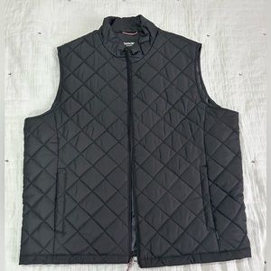 Hawke & Co. Men’s Diamond Quilted Vest. Black Size XL